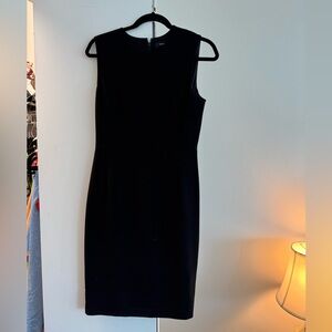 Theory Black Sleeveless Dress